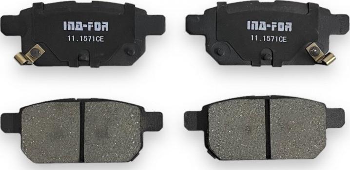 INA-FOR INF11.1571 - Set placute frana,frana disc aaoparts.ro