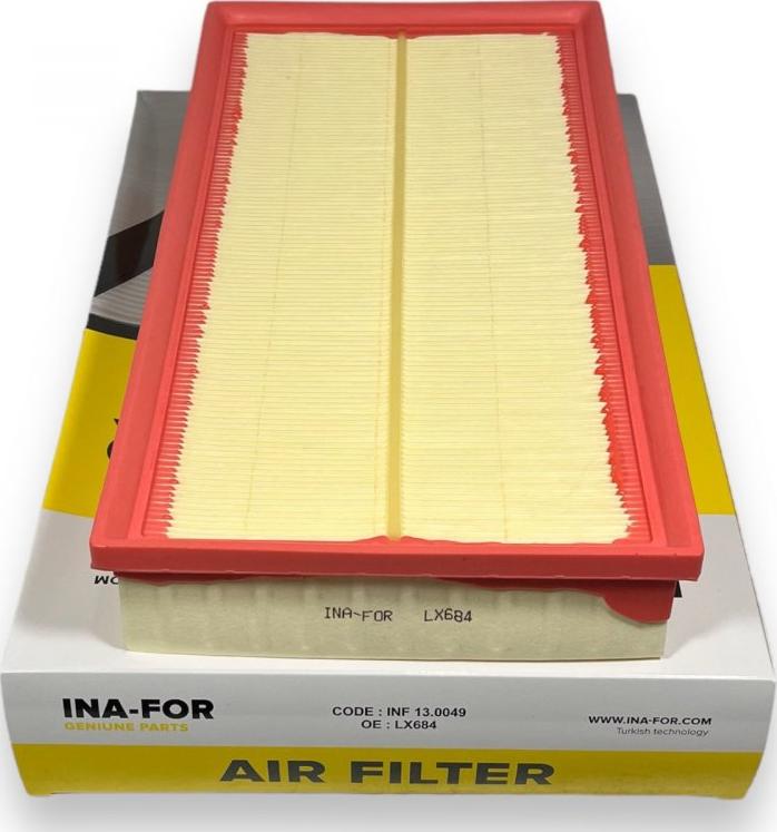 INA-FOR INF13.0049 - Filtru aer aaoparts.ro