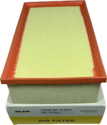 INA-FOR INF13.0074 - Filtru aer aaoparts.ro