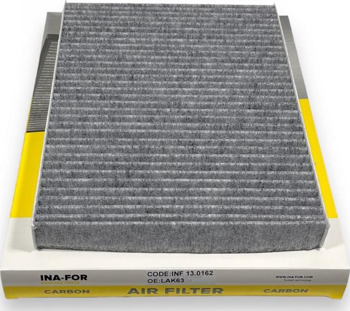 INA-FOR INF13.0162 - Filtru, aer habitaclu aaoparts.ro