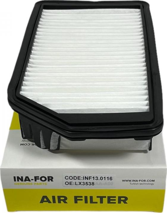 INA-FOR INF13.0116 - Filtru aer aaoparts.ro