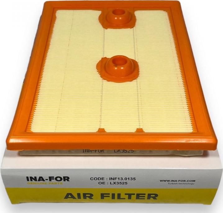 INA-FOR INF13.0135 - Filtru aer aaoparts.ro