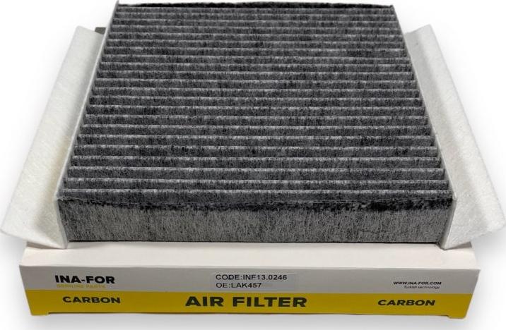 INA-FOR INF13.0246 - Filtru, aer habitaclu aaoparts.ro