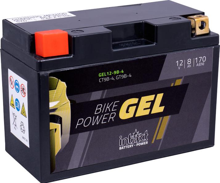 INTACT GEL12-9B-4 - Baterie de pornire aaoparts.ro