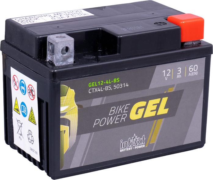 INTACT GEL12-4L-BS - Baterie de pornire aaoparts.ro