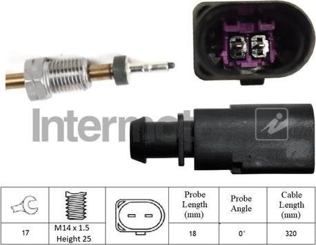 INTERMOTOR 27440 - Senzor, temperatura gaze evacuare aaoparts.ro