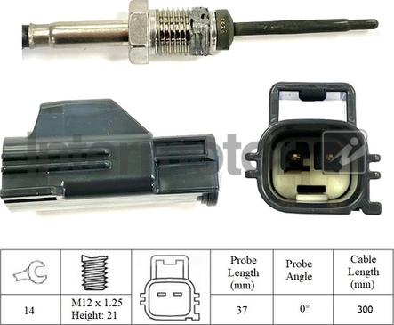 INTERMOTOR 27422 - Senzor, temperatura gaze evacuare aaoparts.ro