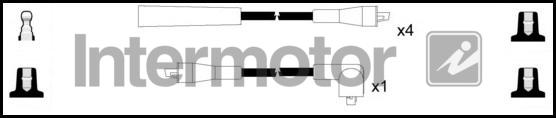 INTERMOTOR 76006 - Set cablaj aprinder aaoparts.ro
