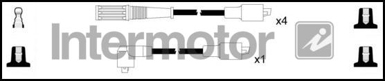 INTERMOTOR 76308 - Set cablaj aprinder aaoparts.ro