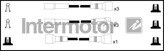 INTERMOTOR 73576 - Set cablaj aprinder aaoparts.ro