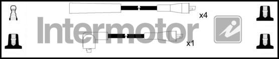 INTERMOTOR 83001 - Set cablaj aprinder aaoparts.ro