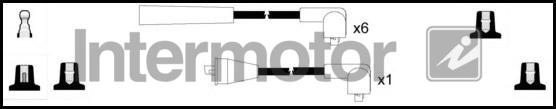 INTERMOTOR 73626 - Set cablaj aprinder aaoparts.ro