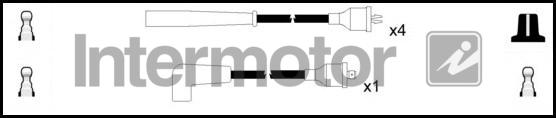 INTERMOTOR 73897 - Set cablaj aprinder aaoparts.ro