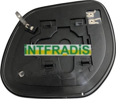 INTFRADIS 12145 - Sticla oglinda, oglinda retrovizoare exterioara aaoparts.ro