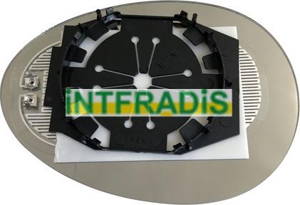 INTFRADIS 12206 - Sticla oglinda, oglinda retrovizoare exterioara aaoparts.ro