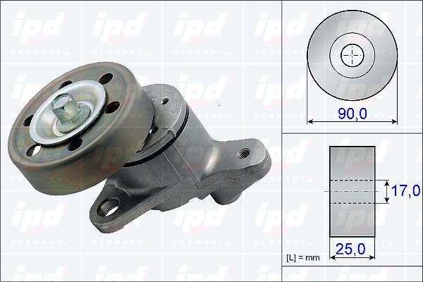 IPD 15-3795 - Intinzator curea, curea distributie aaoparts.ro