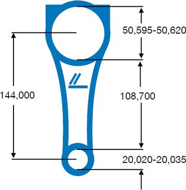 IPSA CO002500 - Biela aaoparts.ro