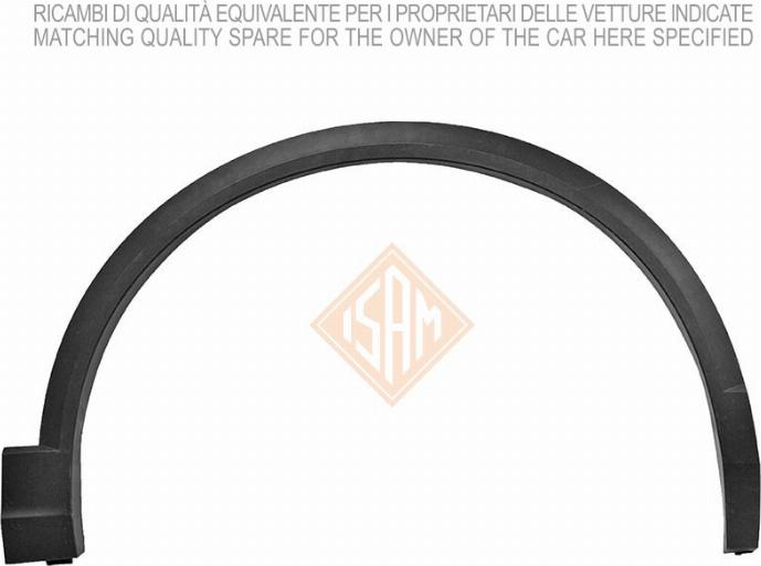 I.S.A.M. 0953911 - Elemente decorative / protectie, aripa aaoparts.ro