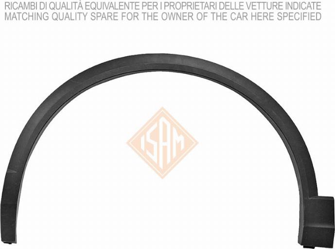 I.S.A.M. 0953912 - Elemente decorative / protectie, aripa aaoparts.ro