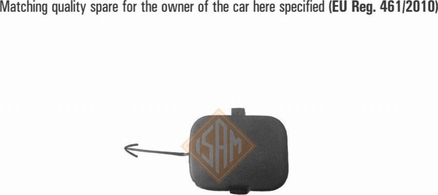 I.S.A.M. 0105820 - Acoperire tampon,sistem de remorcare aaoparts.ro