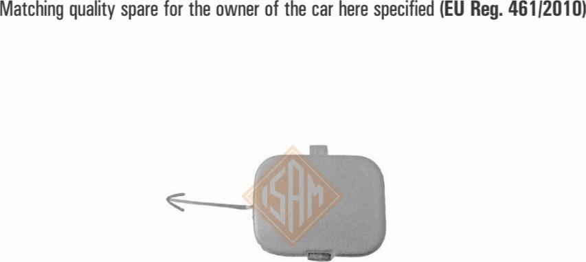 I.S.A.M. 0105821 - Acoperire tampon,sistem de remorcare aaoparts.ro