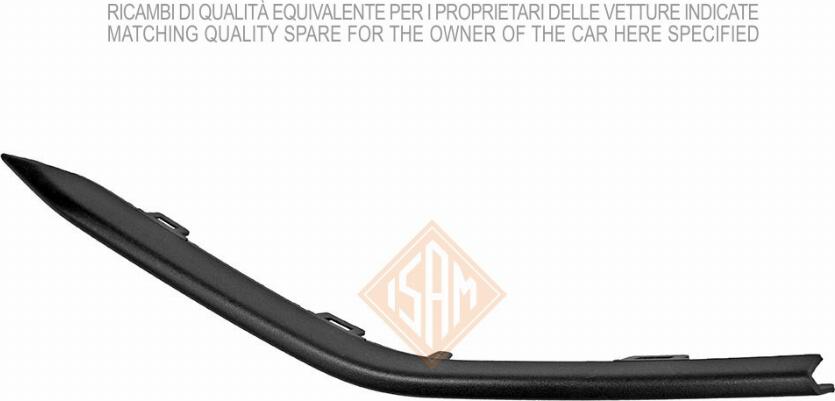 I.S.A.M. 1058715 - Banda de protectie, bara de protectie aaoparts.ro