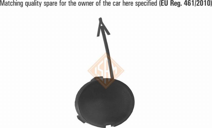 I.S.A.M. 1034811 - Acoperire tampon,sistem de remorcare aaoparts.ro