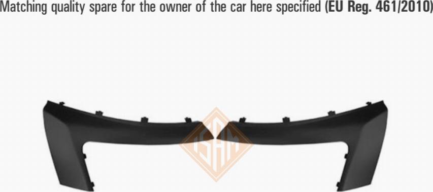 I.S.A.M. 1315733 - Elemente decorative / protectie, bara protectie aaoparts.ro