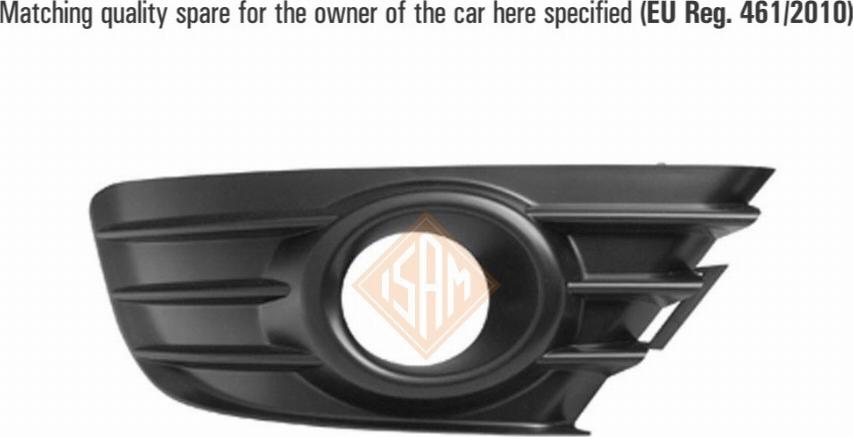 I.S.A.M. 1313718 - Grila ventilatie, bara protectie aaoparts.ro