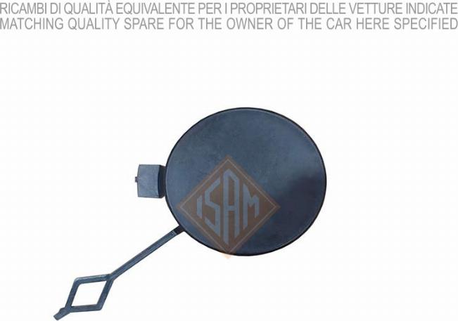 I.S.A.M. 1332811 - Acoperire tampon,sistem de remorcare aaoparts.ro