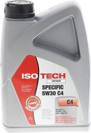 ISOTECH HU1099a - Ulei de motor aaoparts.ro