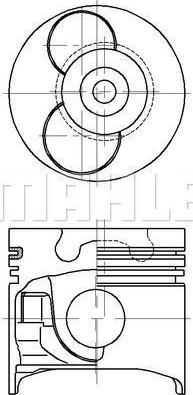 IZUMI IMPA898920W - Piston aaoparts.ro
