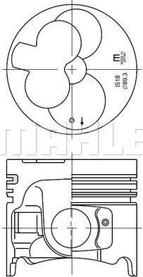 IZUMI IMPA865800 - Piston aaoparts.ro
