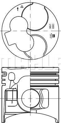 IZUMI MFPA0364320 - Piston aaoparts.ro