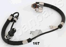 Japanparts ABS-167 - Senzor,turatie roata aaoparts.ro