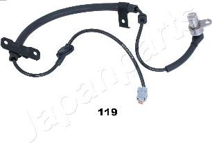 Japanparts ABS-119 - Senzor,turatie roata aaoparts.ro