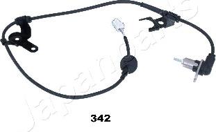 Japanparts ABS-342 - Senzor,turatie roata aaoparts.ro