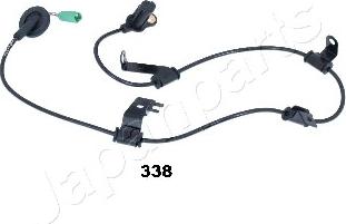 Japanparts ABS-338 - Senzor,turatie roata aaoparts.ro