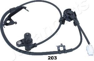 Japanparts ABS-203 - Senzor,turatie roata aaoparts.ro