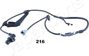 Japanparts ABS-216 - Senzor,turatie roata aaoparts.ro