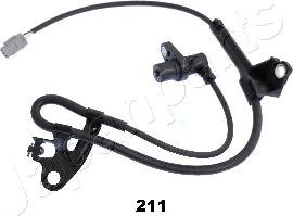 Japanparts ABS-211 - Senzor,turatie roata aaoparts.ro