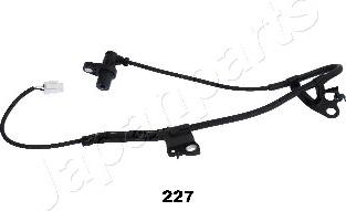 Japanparts ABS-227 - Senzor,turatie roata aaoparts.ro