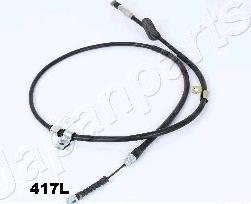 Japanparts BC-417L - Cablu, frana de parcare aaoparts.ro