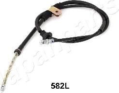Japanparts BC-582L - Cablu, frana de parcare aaoparts.ro