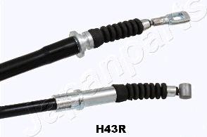 Japanparts BC-H43R - Cablu, frana de parcare aaoparts.ro