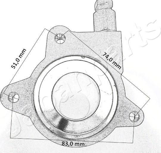 Japanparts CF-H08 - Rulment de presiune aaoparts.ro