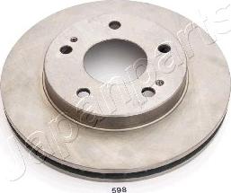 Japanparts DI-598 - Disc frana aaoparts.ro
