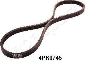 Japanparts DV-4PK0745 - Curea transmisie cu caneluri aaoparts.ro