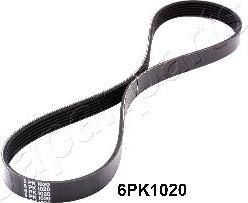 Japanparts DV-6PK1020 - Curea transmisie cu caneluri aaoparts.ro