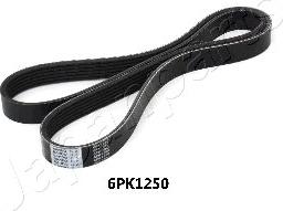 Japanparts DV-6PK1250 - Curea transmisie cu caneluri aaoparts.ro